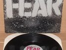 FEAR The Record 2nd Press on SLASH Punk LP