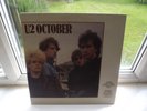 U2 - OCTOBER-1st UK PRESS-SUPERB AUDIO-TEXTURED SLEEVE- NR MINT VINYL LP 1981