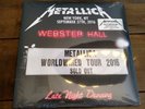Metallica live at Webster Hall pop up store vinyl W/ bonus enter sandman promo
