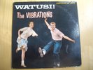 THE VIBRATIONS   WATUSI   CHECKER WHITE PROMOTIONAL   1961   33 1/3  LP. RECORD