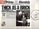 JETHRO TULL thick as a brick (uk 1980s reissue) LP EX+/EX CHR 1003 prog rock