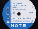 Jazz 78 ART BLAKEY Message From Kenya BLUE NOTE 1626 HEAR