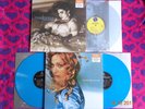 MADONNA,LIKE A VIRGIN/RAY OF LIGHT CLEAR/BLUE VINYL L.P'S SAINSBURYS EXCLUSIVE