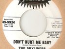 THE SKYLINERS Dont Hurt Me Baby JUBILEE PROMO  NORTHERN SOUL 45