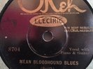 BLUE BELLE BESSIE MAE SMITH OKEH 8704 78 RPM E+ LONNIE JOHNSON