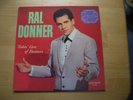RAL DONNER   TAKIN' CARE OF BUSINESS   1961   331/3 RPM LP RECORD