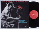 PHAROAH SANDERS Live THERESA LP VG++/NM