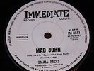 Small Faces Mad John/The journey OZ '68 Mod Psych 45 on Immediate EX