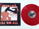 Metallica NEXUS Kill Em All Red Vinyl LP with OBI,No CD,promo,poster,glass,knob