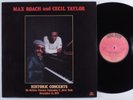 MAX ROACH/CECIL TAYLOR Historic Concerts SOUL NOTE 2xLP NM italy