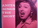 ANITA O'DAY SINGS THE MOST RARE ORIG'57 VERVE/CLEF TRUMPETER LABEL MONO LP DG NM