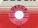 RUDY HANSEN JUST AS LONG 1958 ORIGINAL DECCA ROCKABILLY BOP PINK LABEL DJ 45 ?
