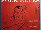 SONNY TERRY FOLK BLUES INSANELY RARE ORIG '54 ELEKTRA MONO 10