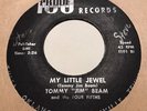 Rare Rockabilly 45 Tommy Jim Beam & Four Fifths my little jewel 100 Proof OG