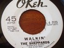 The Sheppards. Pretend You're Still Mine b/w Walkin'. Okeh NM- Promo 45 Doo-Wop