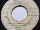 R&B MOD SOUL Mack Rice BABY I'M COMING HOME Lu Pine 45 rare Detroit