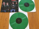 SLAYER Death and night and blood, world sacrifice tour 1989 - 2 Green LP - Vinyl