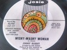 Tough Texas Garage Harp-Wailer 45 Jimmy Rabbit Wishy-Washy Woman / My Girl HEAR