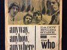 The Who: Anyway, anyhow, anywhere / Daddy Rolling stone:  Danish VG+
