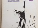 FREE Heartbreaker 1972 UK vinyl LP VG / VG pink rim with inner B