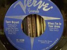 Terri Bryant | Northern Soul 45 | Geni / When I'm in Your Arms | Verve 10508