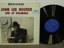 John Lee Hooker, Live at Sugar Hill, orig Galaxy vinyl LP, 1968, VG+/VG, blues