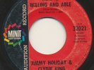 JIMMY HOLIDAY & CLYDIE KING —READY, WILLING —  northern soul 45 PROMO LISTEN