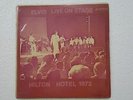 Elvis Presley Live on stage Hilton Hotel 1972 UK 1st pressing Promo 10