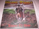 GRAVE DIGGER-TUNES OF WAR LTD BLOOD RED 2 LP SET MINT overkill-metallica-kreator
