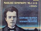 Mahler: Symphony 1 Titan Leonard Slatkin Telarc Stereo LP DG-10066