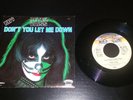 PETER CRISS Dont you let me down Vinyl Single 7 Kiss Rock Pop