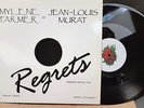 Mylene Farmer Et Jean-Louis Murat– Regrets MAXI PROMO 45T EX/EX++ Polydor?–2179