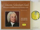 SZERYNG BACH COMP. VIOLIN SOLO DGG ED.1 STEREO TULIP 3 LP BOX SLPM 139270/72 NM