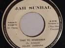 ALLEN JAHSANA - TIME TO REMEMBER - JAH SUNBAL ( RARE STEPPER ROOTS 7 )