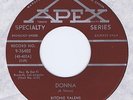 Ritchie Valens 45 Donna / La Bamba NM 1958 Teen Billboard #2 Canada Apex 9-76402