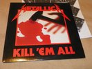 Metallica Kill 'Em All - ELEKTRA - 1983 - Original Vinyl LP - Nice - Exc Vinyl