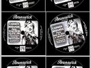 3x CARMEN MIRANDA mit Picture-Label  -Sonderpreis- Schellack Soundtrack  Set677