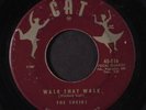 SHEIKS: Walk That Walk 45 (sl warp dnap, lbl damage) Vocal Groups