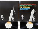 MILES DAVIS IN PERSON FRIDAY AND SATURDAY NIGHTS CBS SONY SOPW-73,74 Japan 2LP