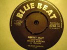 UK BLUE BEAT BB 94-DEREK MORGAN-MEEKLY WAIT/DAY IN AND DAY OUT-VG+