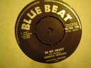 UK BLUE BEAT BB 100-DERRICK MORGAN-IN MY HEART/BELLS GROUP-KINGSTON 13-VG+