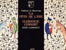 HM 1036 - CLEMENCIC - LA FETE DE L'ANE - CLEMENCIC CONSORT - TAS - NM