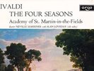 ARGO OVAL ZRG 654 UK - VIVALDI - THE FOUR SEASONS - NEVILLE MARRINER - 1G/1G NM