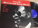 Reverend Gary Davis - Say No To The Devil (Bluesville, BVLP1049, vinyl, 1961)