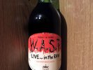 WASP Scarce Promo bottle of Wine for Live in the Raw Blackie Lawless W.A.S.P.