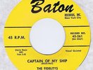 Fidelitys 45 Captain Of My Ship NM 1958 R&B Doo-Wop Rare Non-Charted Baton 261