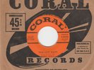 ROCK N' ROLL 45 RPM - BUDDY HOLLY ON CORAL RECORDS
