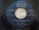 Alis Lesley  He Will Come Back To Me /Heartbreak Harry '56/'57 ROCKABILLY 45  VG