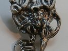 DIO RONNIE JAMES HOLY DIVER CAST METAL PIN BADGE NWOBHM RAINBOW BLACK SABBATH