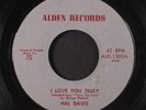 HAL DAVIS & GROUP: I Love You Truly / King Of Fools 45 (tol, sm lbl stain)